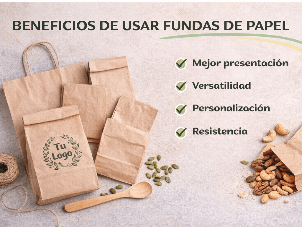 Beneficios de usar fundas de papel en negocios